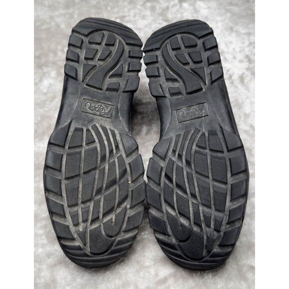 Roper Performance Black Leather Slip On Work Safety Shoes Mens Size 9 - Picture 6 of 16